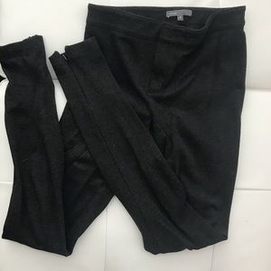 Vince dressy leggings, charcoal, new condition